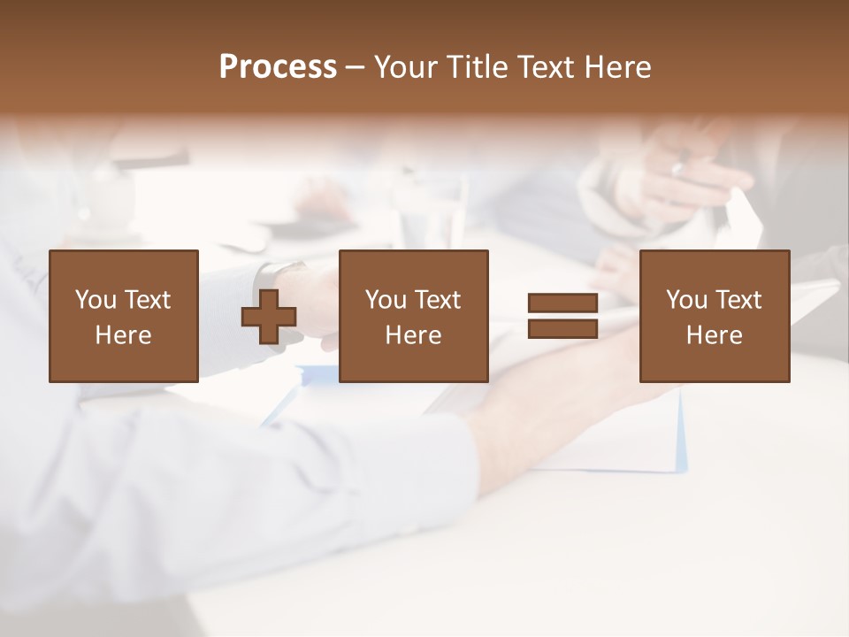 Technology Office Man PowerPoint Template