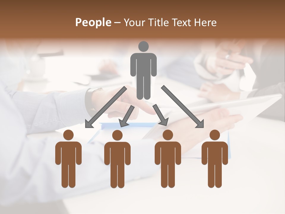 Technology Office Man PowerPoint Template