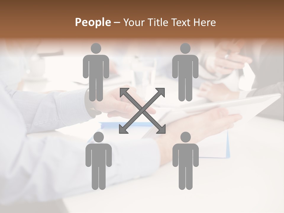 Technology Office Man PowerPoint Template