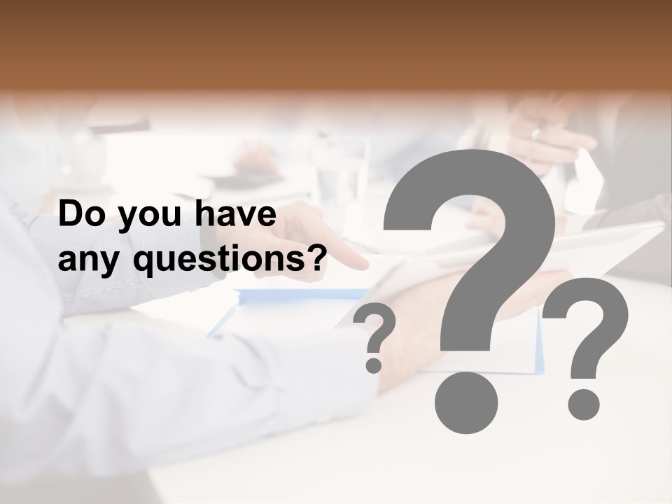 Technology Office Man PowerPoint Template