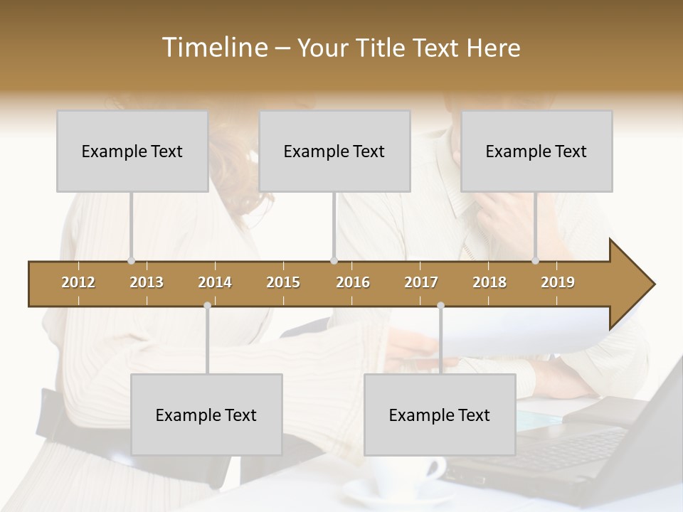 Alone Standing White PowerPoint Template