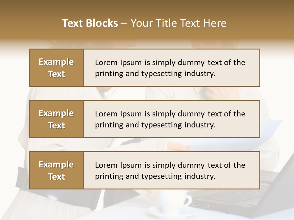 Alone Standing White PowerPoint Template