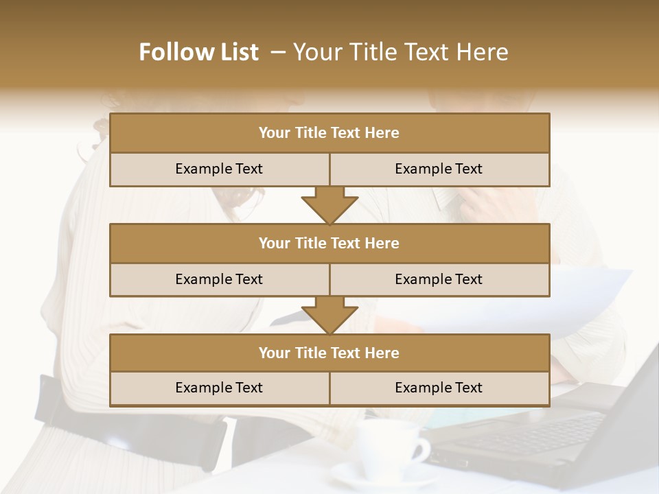 Alone Standing White PowerPoint Template