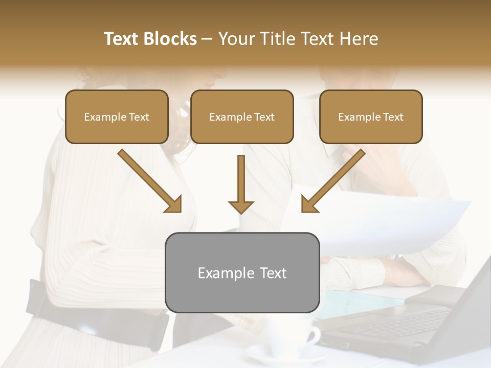 Alone Standing White PowerPoint Template