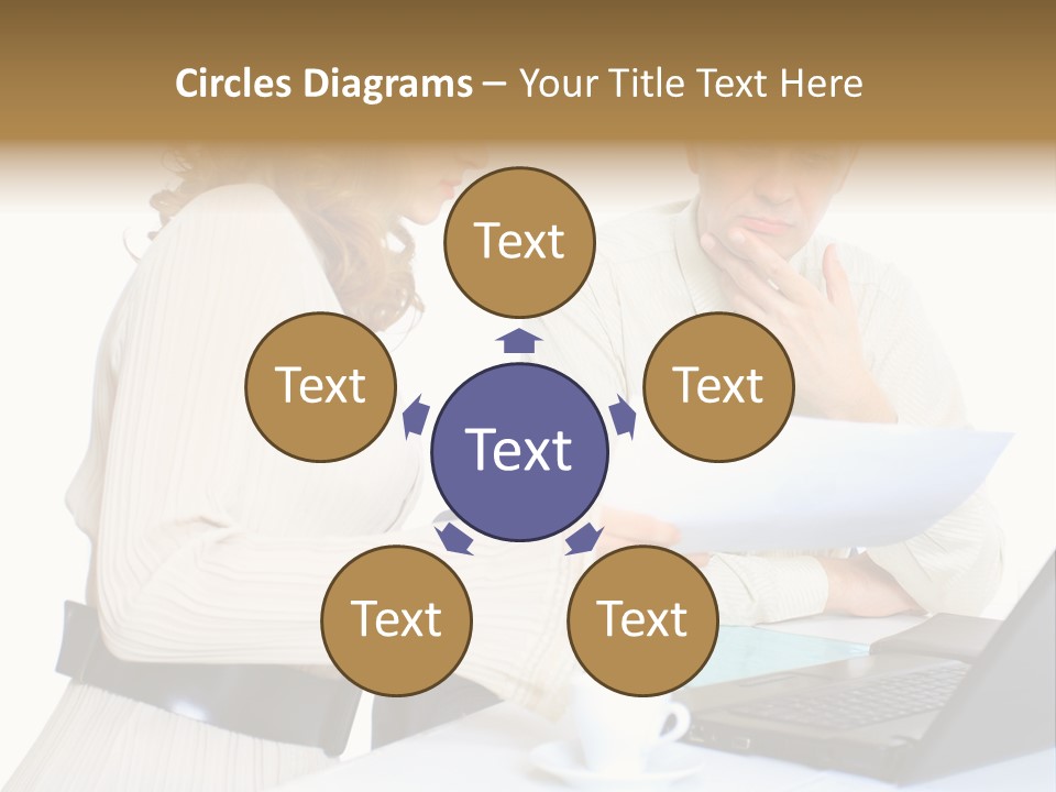 Alone Standing White PowerPoint Template