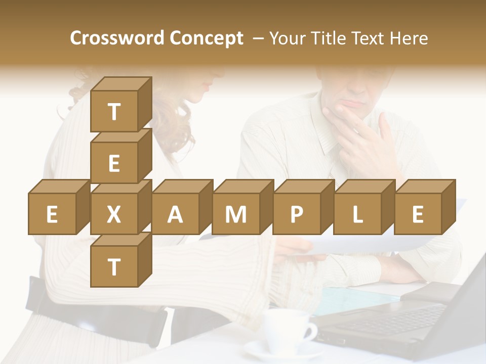 Alone Standing White PowerPoint Template