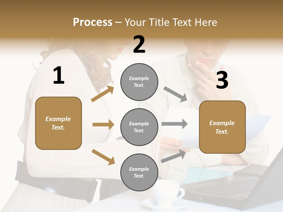 Alone Standing White PowerPoint Template
