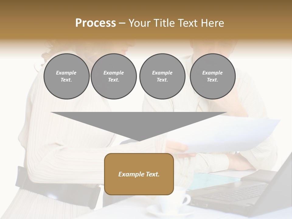 Alone Standing White PowerPoint Template