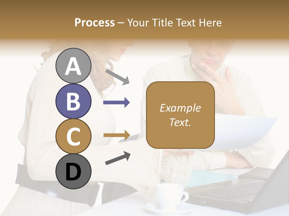 Alone Standing White PowerPoint Template