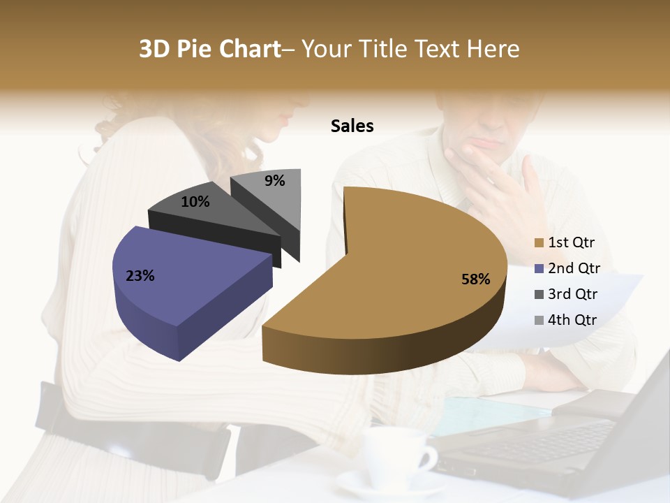 Alone Standing White PowerPoint Template