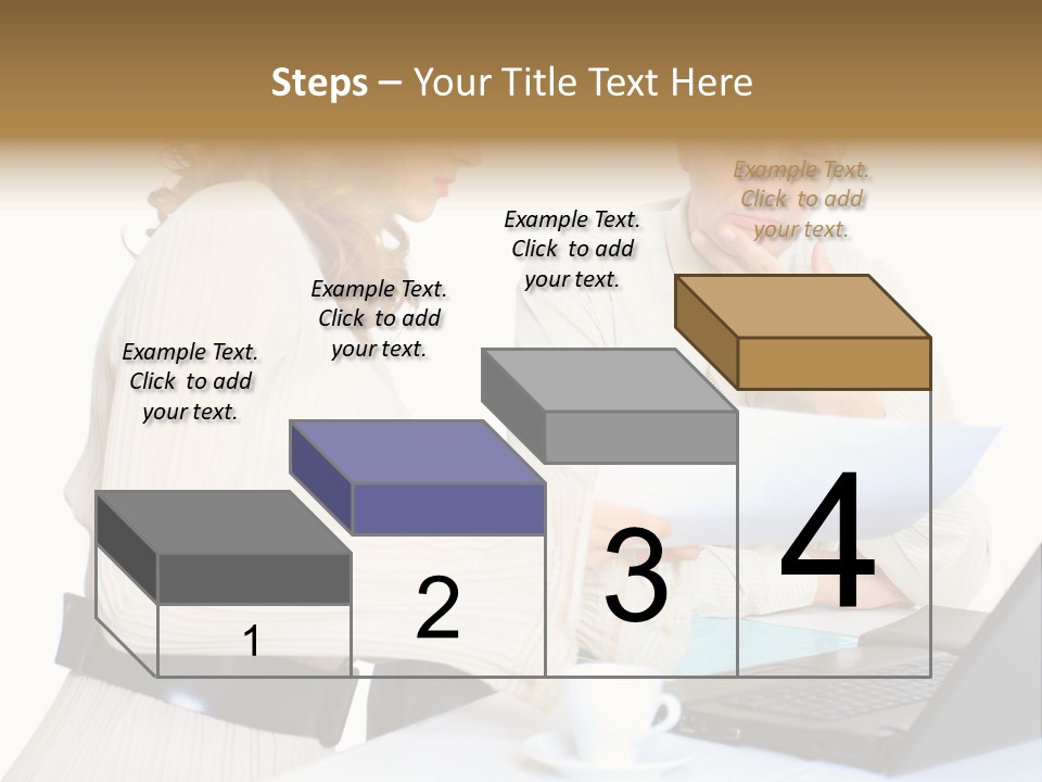 Alone Standing White PowerPoint Template