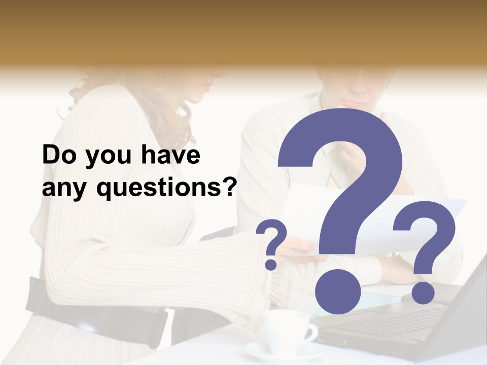 Alone Standing White PowerPoint Template