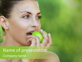 Beauty Life Nature PowerPoint Template