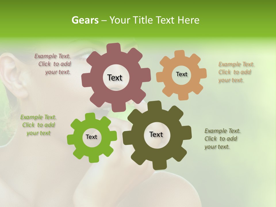 Beauty Life Nature PowerPoint Template