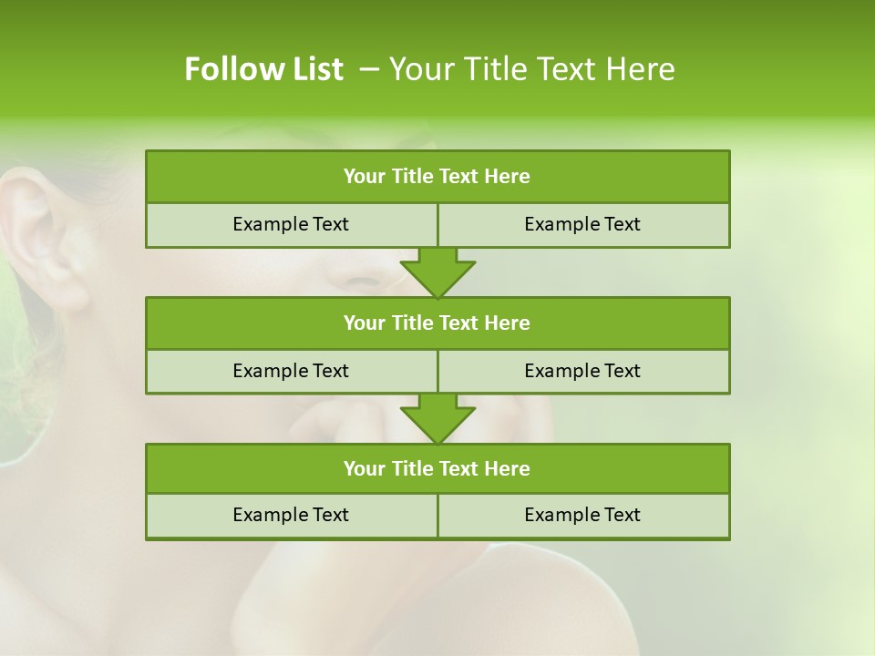 Beauty Life Nature PowerPoint Template