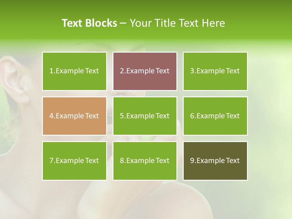 Beauty Life Nature PowerPoint Template