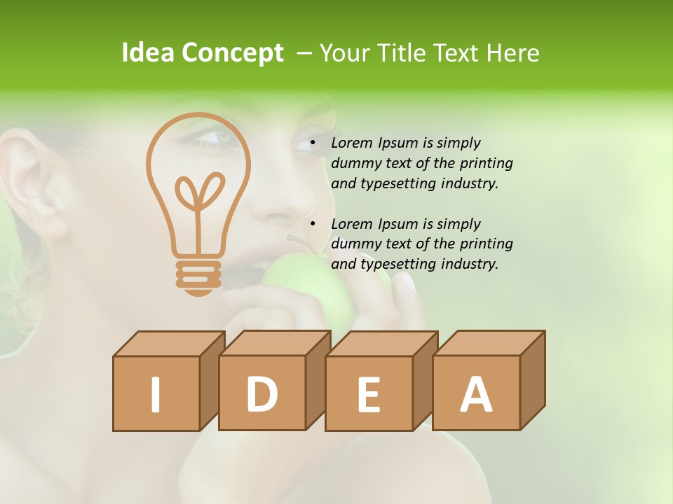 Beauty Life Nature PowerPoint Template