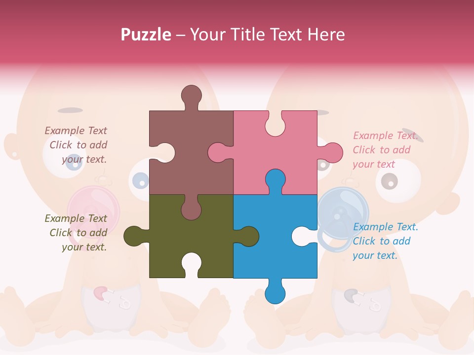 Space Texture Abstract PowerPoint Template