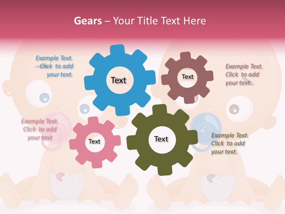 Space Texture Abstract PowerPoint Template