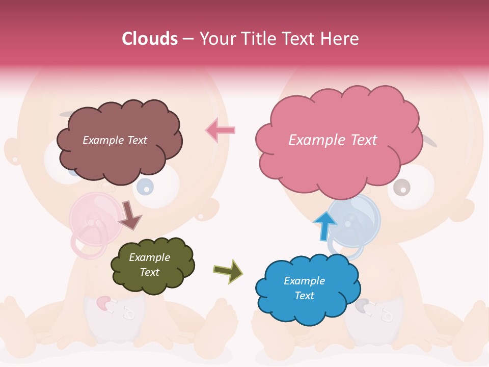 Space Texture Abstract PowerPoint Template