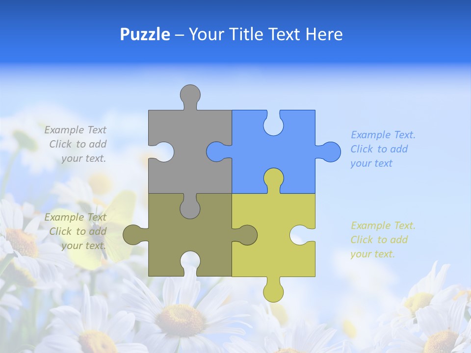Space Texture Abstract PowerPoint Template