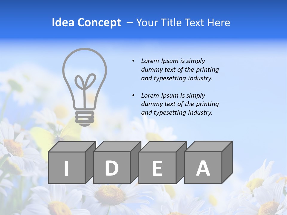 Space Texture Abstract PowerPoint Template