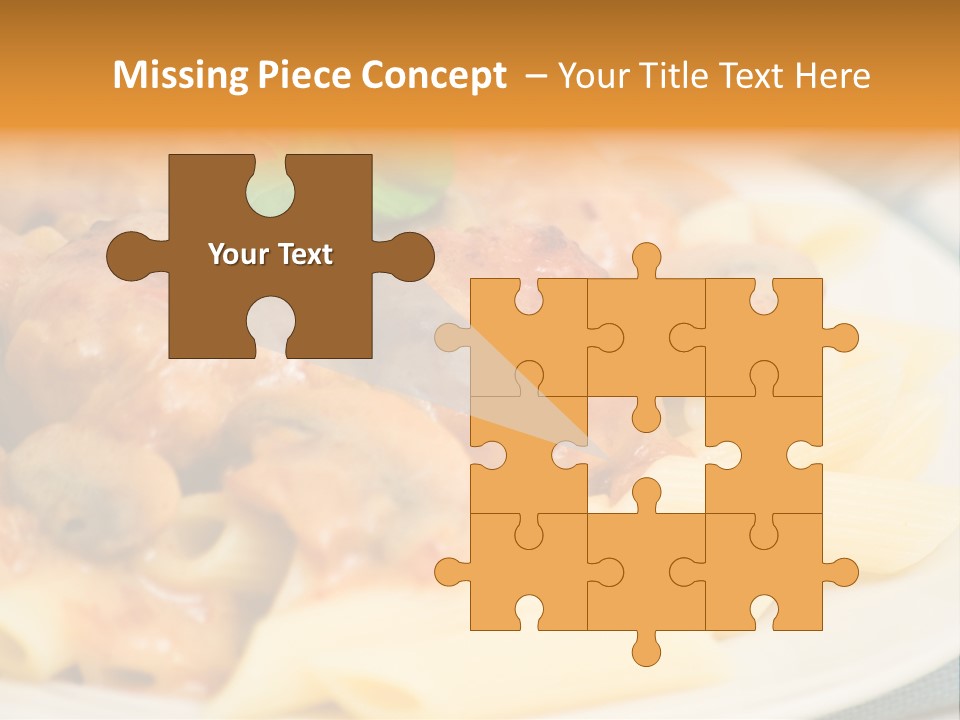 Pasta Restaurant Nobody PowerPoint Template