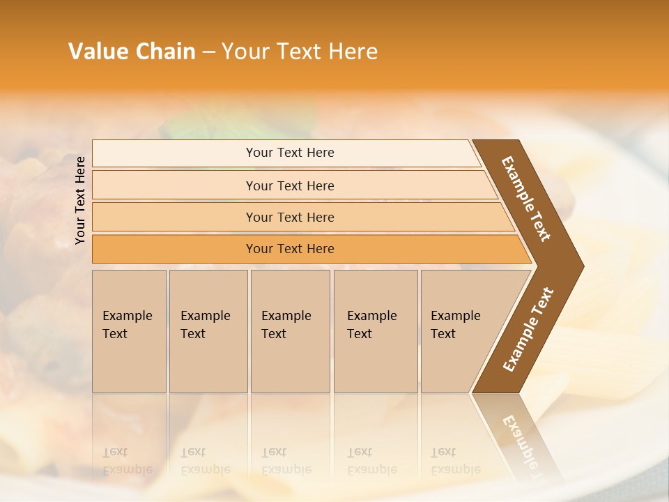 Pasta Restaurant Nobody PowerPoint Template