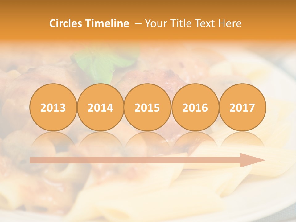 Pasta Restaurant Nobody PowerPoint Template