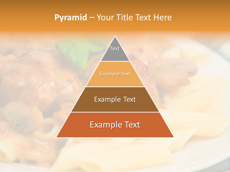 Pasta Restaurant Nobody PowerPoint Template