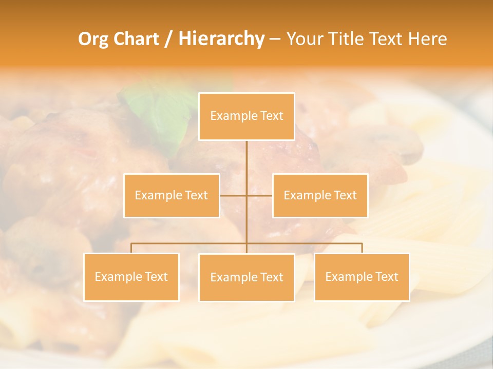 Pasta Restaurant Nobody PowerPoint Template