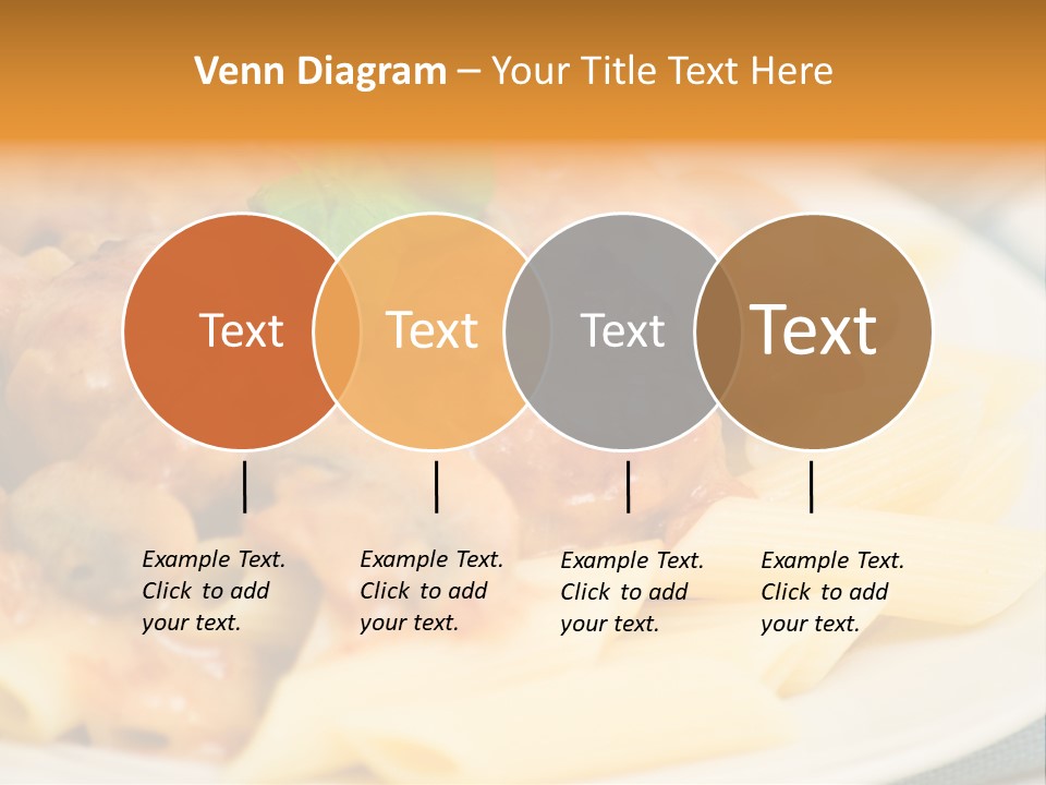 Pasta Restaurant Nobody PowerPoint Template