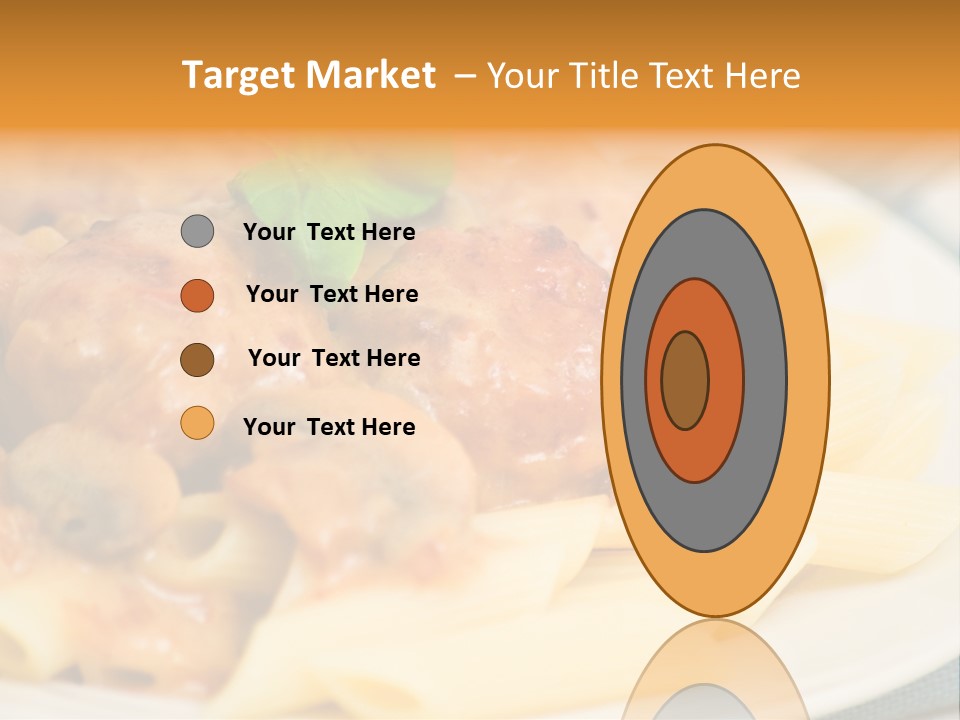 Pasta Restaurant Nobody PowerPoint Template