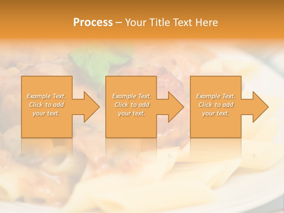 Pasta Restaurant Nobody PowerPoint Template