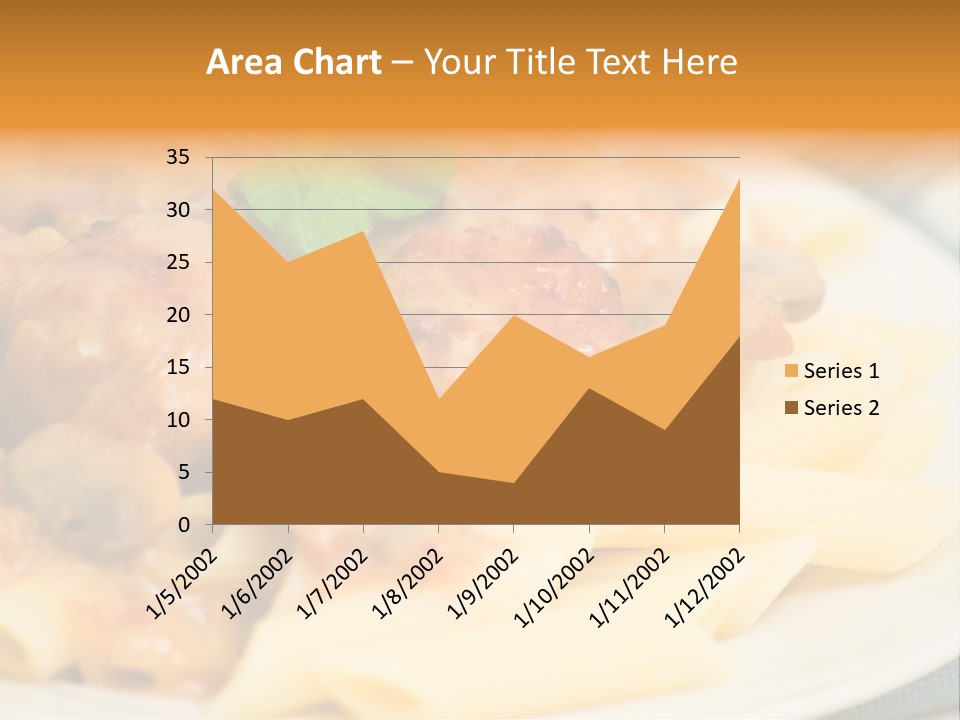 Pasta Restaurant Nobody PowerPoint Template