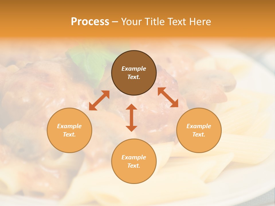 Pasta Restaurant Nobody PowerPoint Template