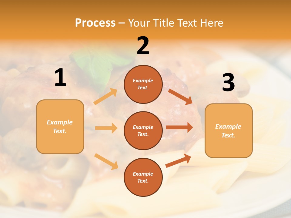 Pasta Restaurant Nobody PowerPoint Template