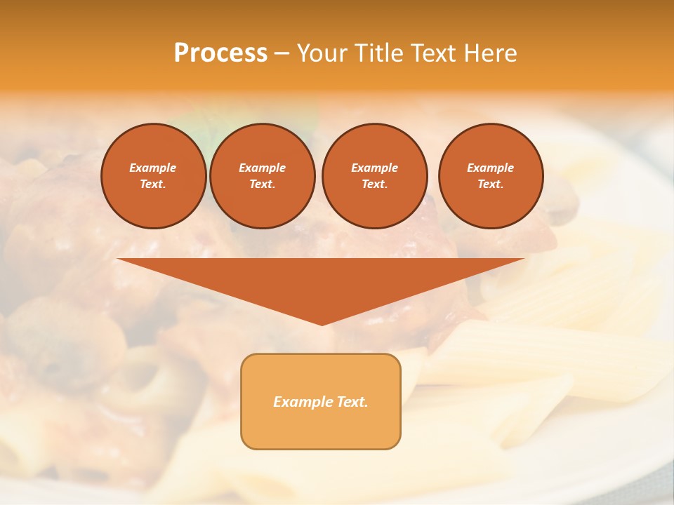 Pasta Restaurant Nobody PowerPoint Template