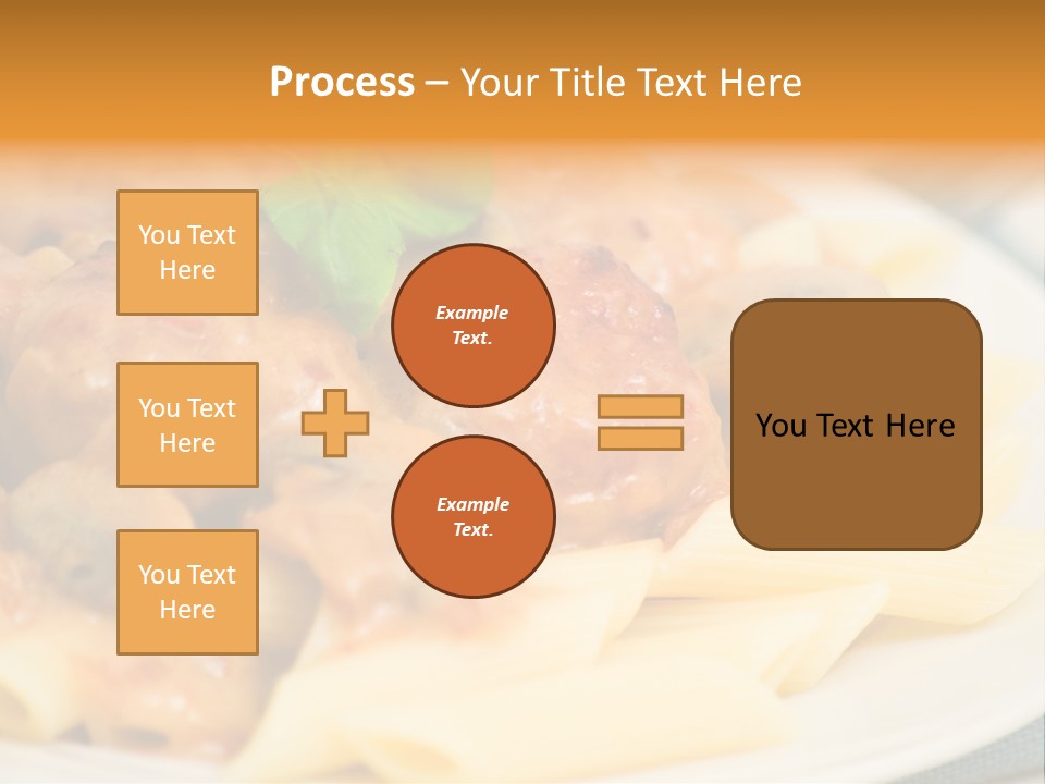 Pasta Restaurant Nobody PowerPoint Template