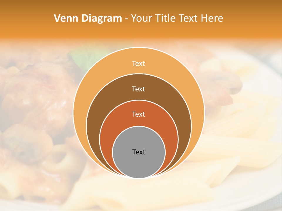 Pasta Restaurant Nobody PowerPoint Template