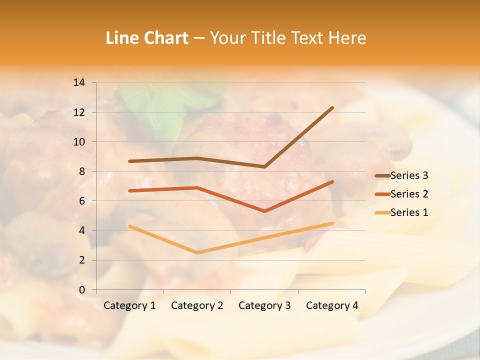 Pasta Restaurant Nobody PowerPoint Template