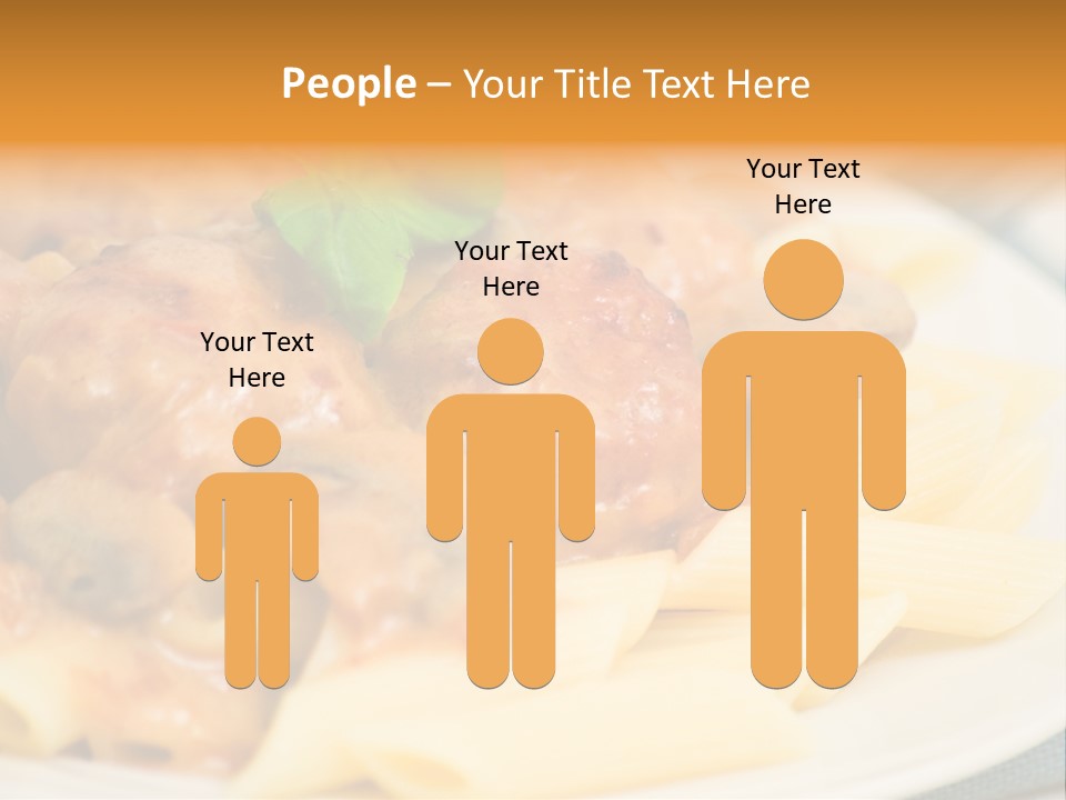 Pasta Restaurant Nobody PowerPoint Template