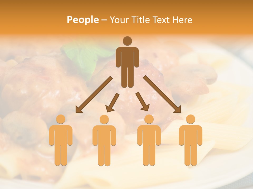 Pasta Restaurant Nobody PowerPoint Template