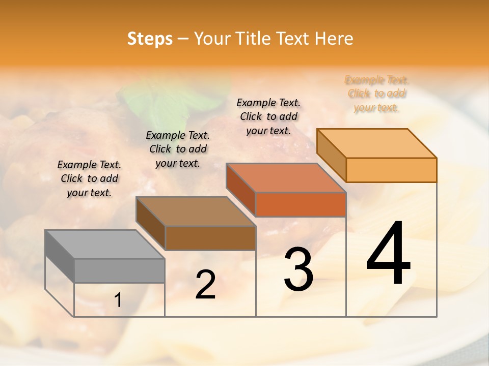 Pasta Restaurant Nobody PowerPoint Template