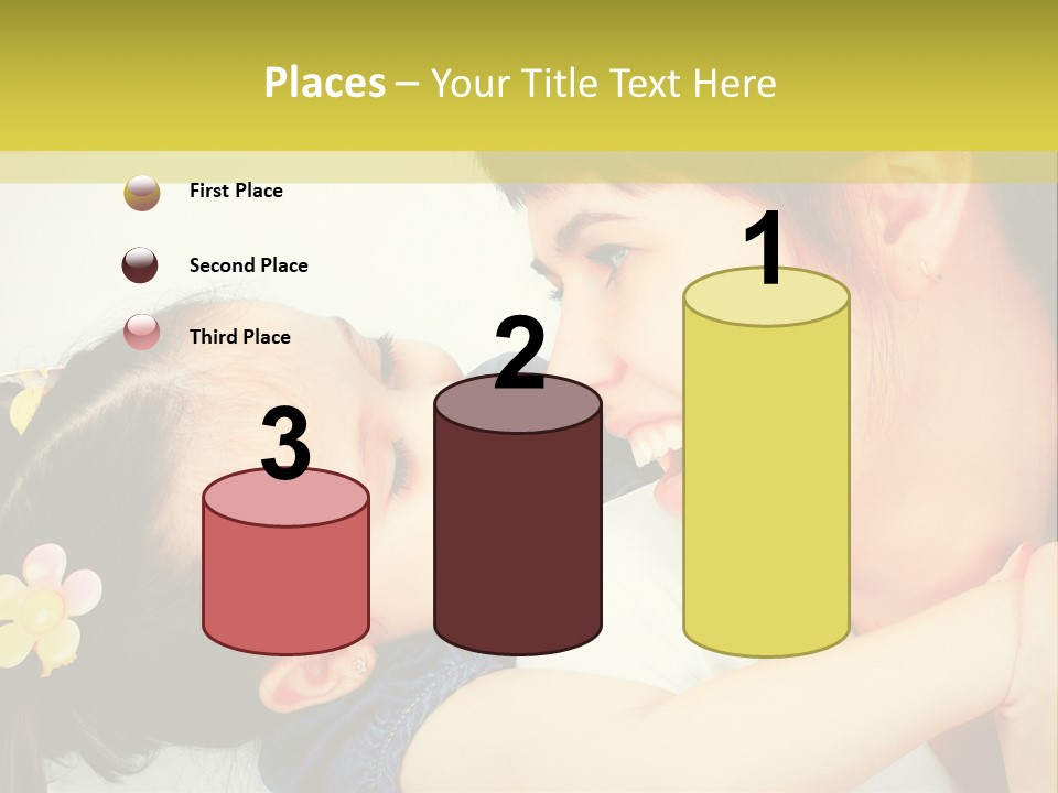 Preschooler Horizontal  PowerPoint Template