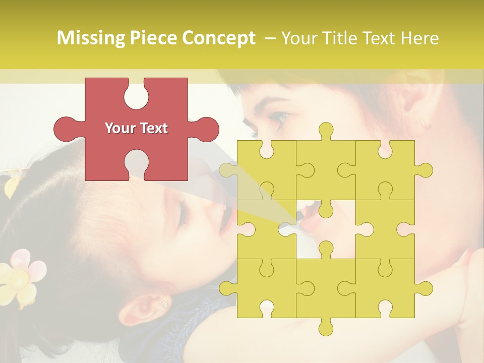 Preschooler Horizontal  PowerPoint Template