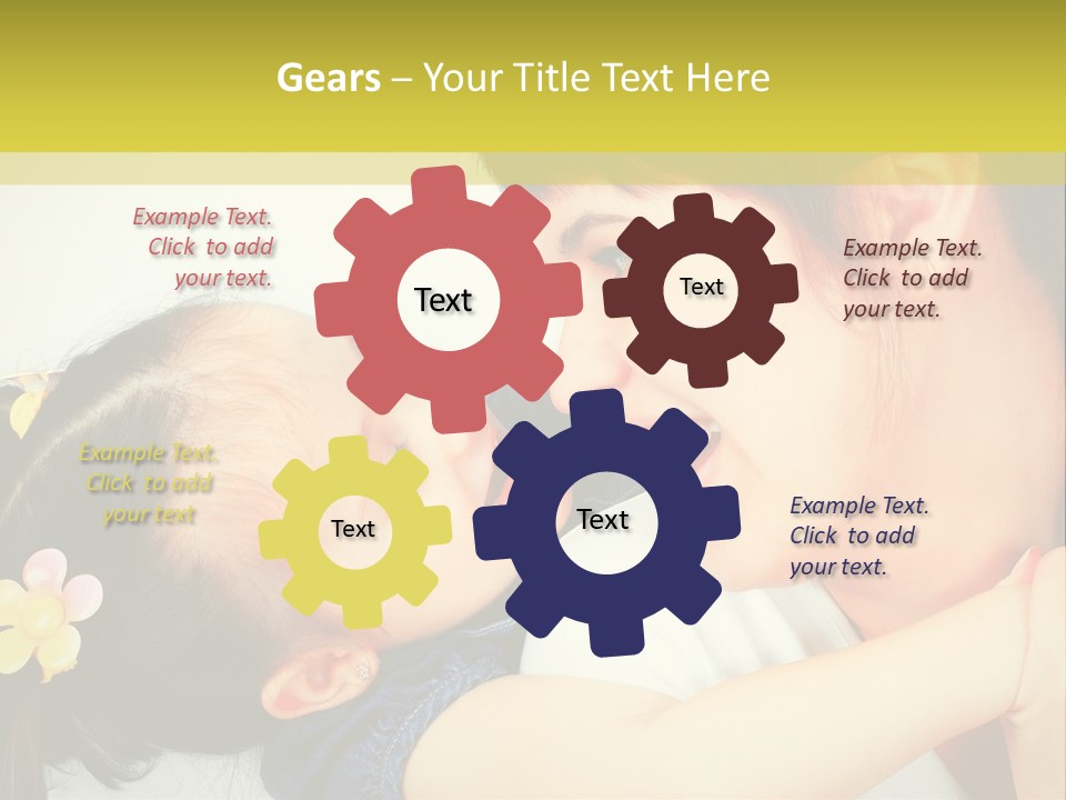 Preschooler Horizontal  PowerPoint Template