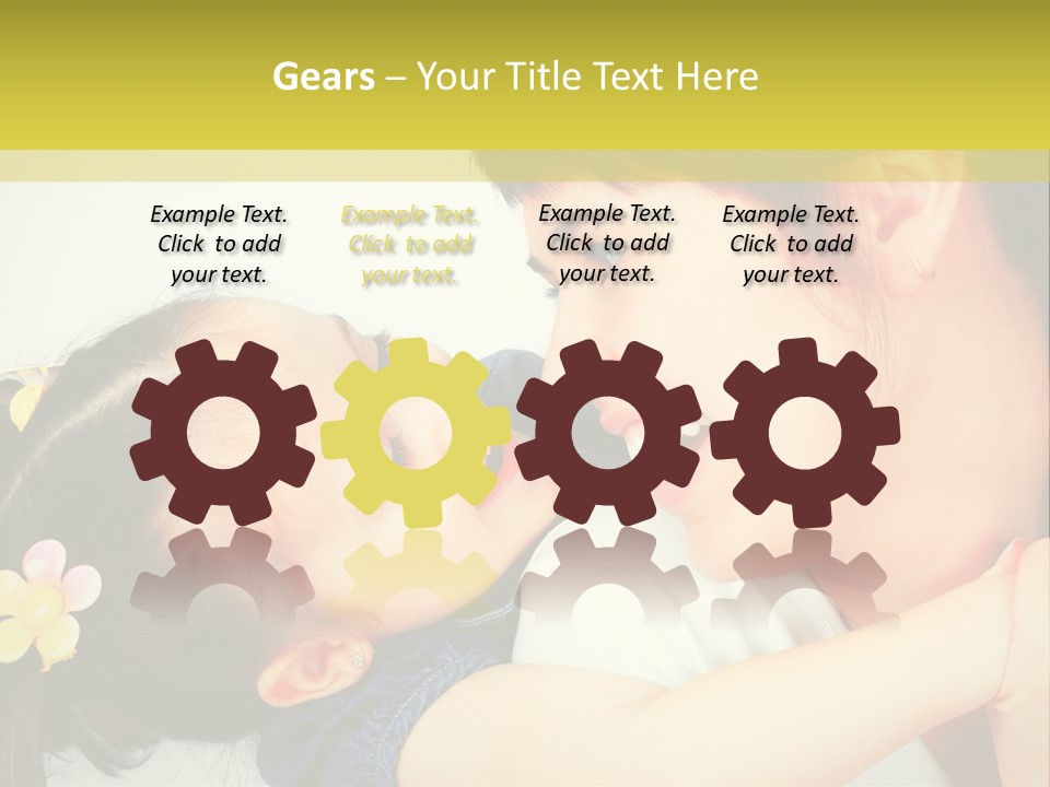 Preschooler Horizontal  PowerPoint Template