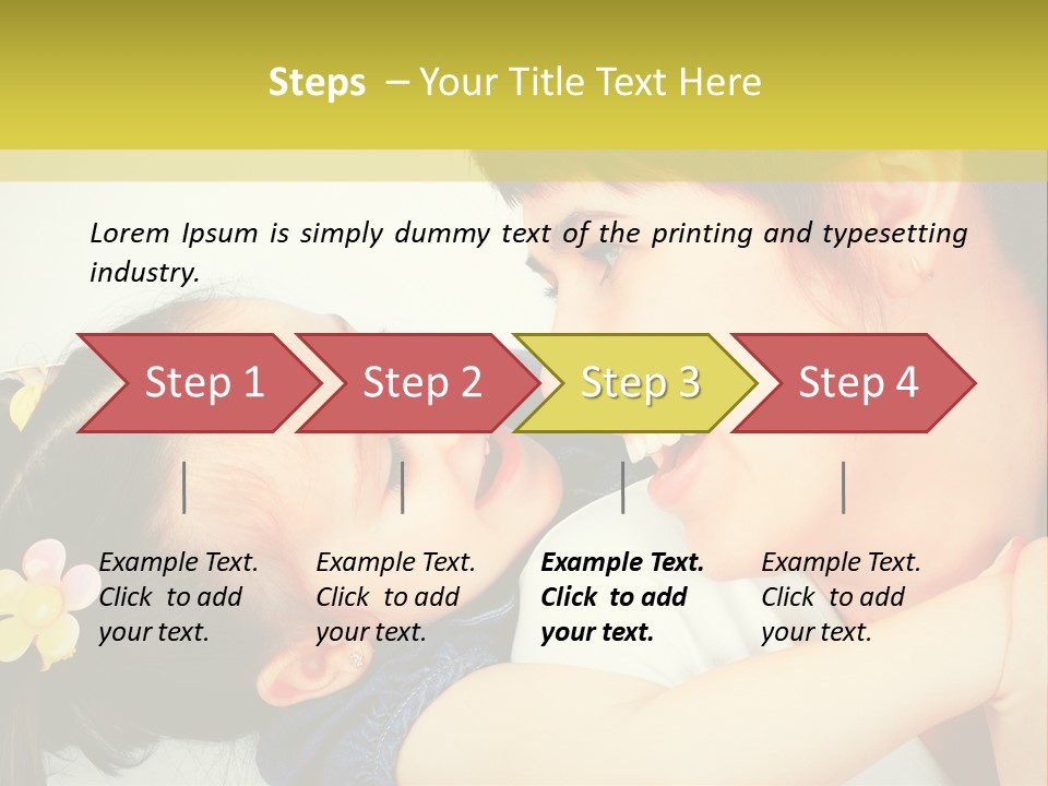 Preschooler Horizontal  PowerPoint Template