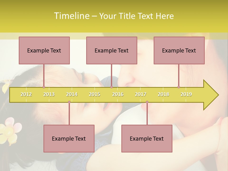 Preschooler Horizontal  PowerPoint Template